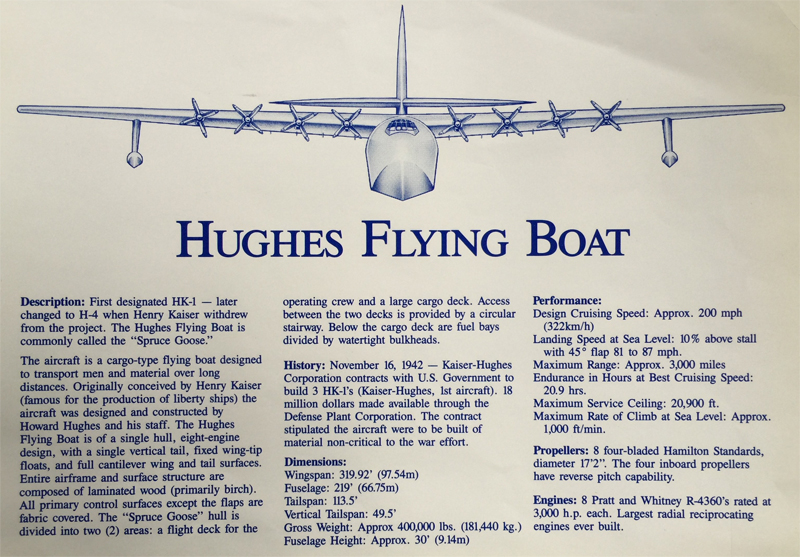 Flying Boat, Howard Hughes