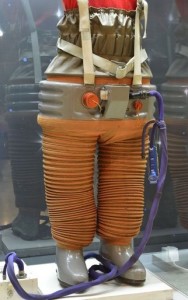 Lower-body negative pressure suit, 1971