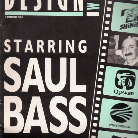 Saul Bass, Design Week