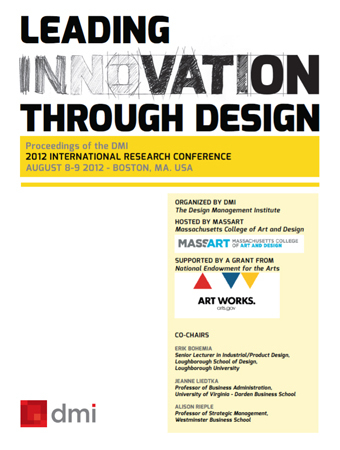 Leading innovation through design