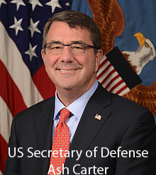 US Secretary of Defense, Ash Carter