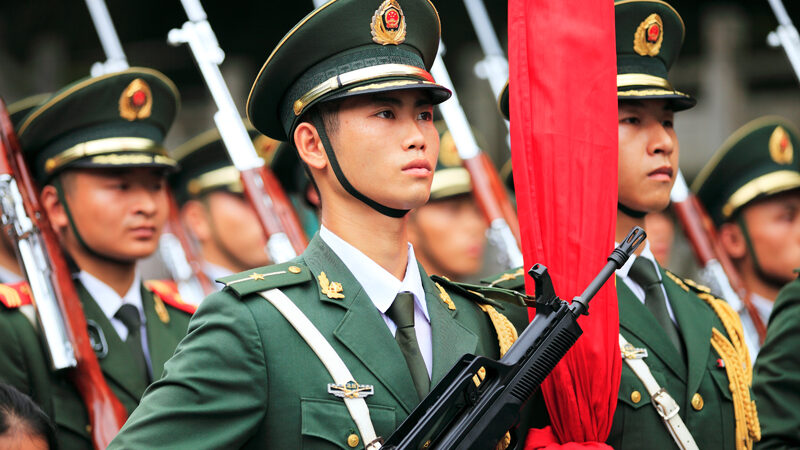 Chinese soldiers